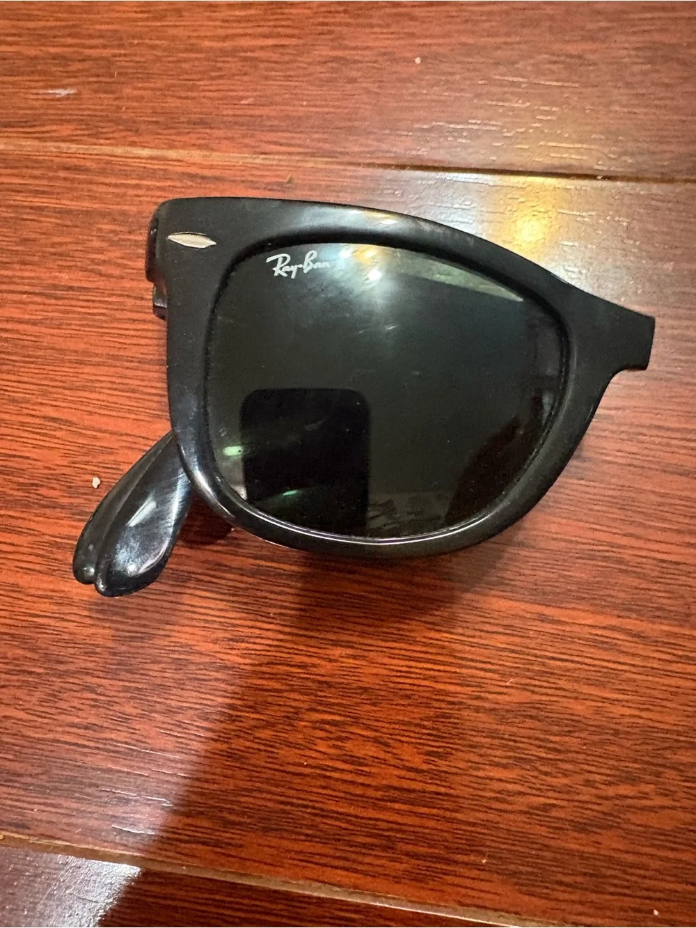 Ray-Ban Black Women's Sunglasses with Dark Lenses